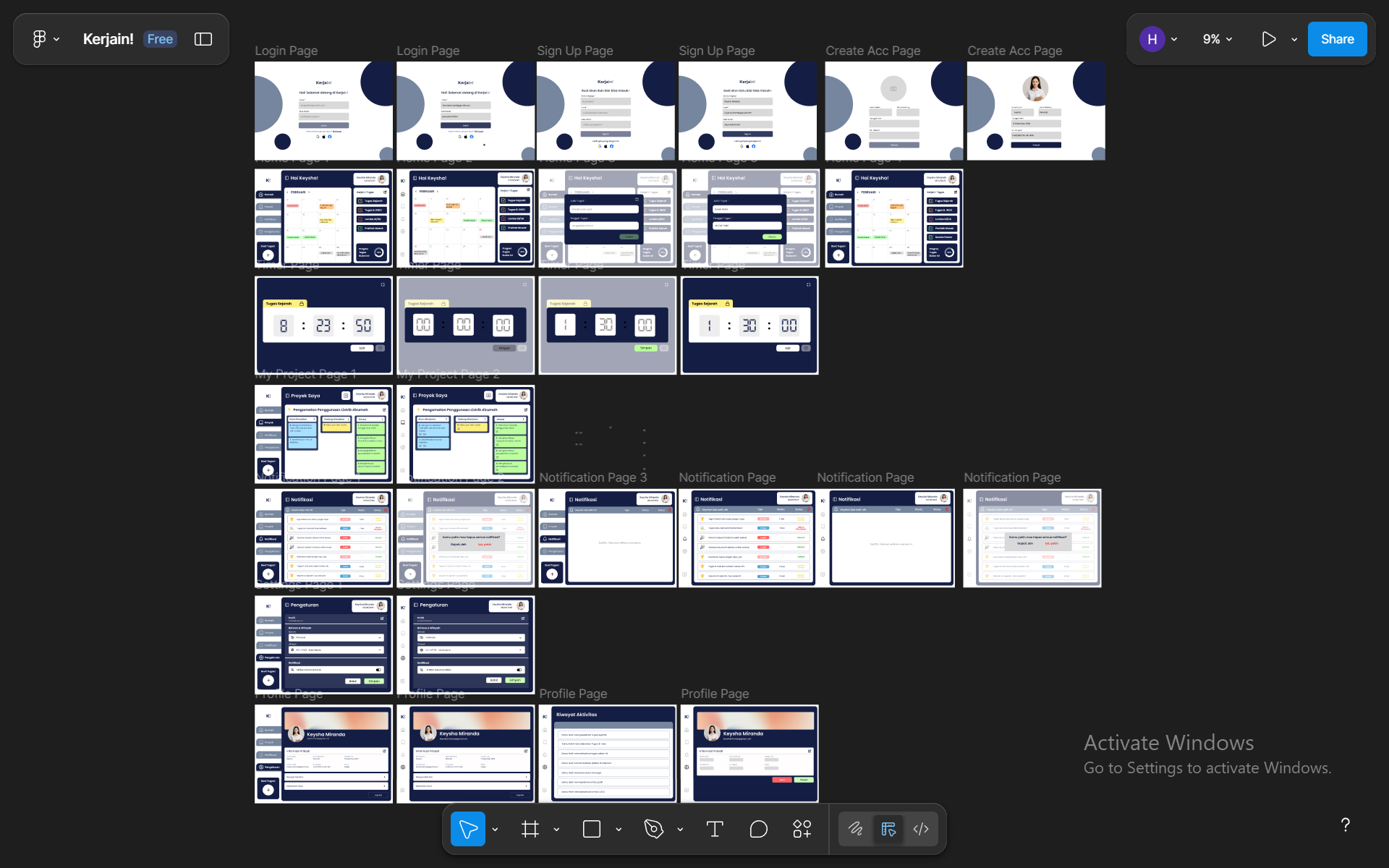Kerjain! - UI ToDo List App
